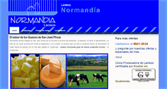 Desktop Screenshot of lacteosnormandia.com